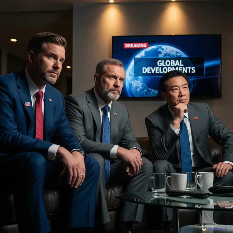 Global Leaders Watching the News