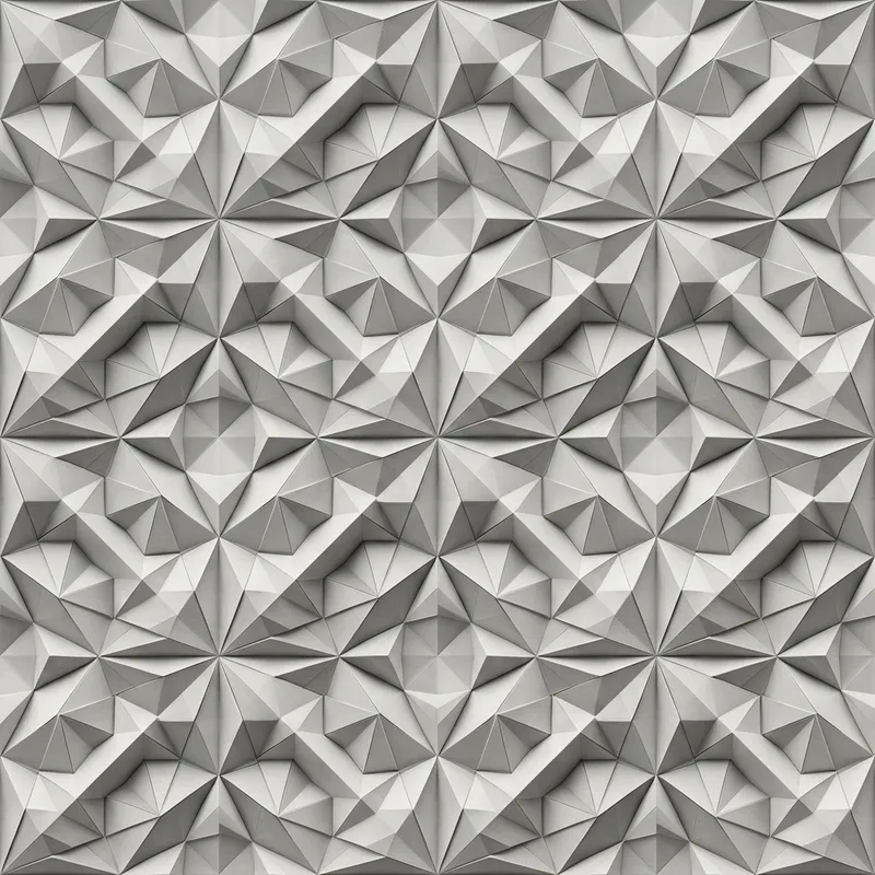 Seamless Origami Texture Pattern Design