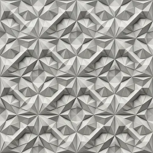Seamless Origami Texture Pattern Design