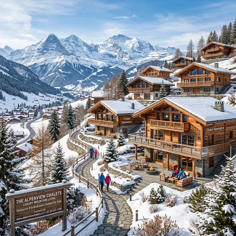 Real Estate Promotion of Various Chalets