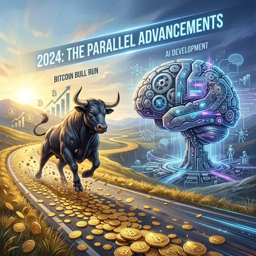 2024 Landscape: Bitcoin Bull Run vs. Artificial Intelligence Advancements
