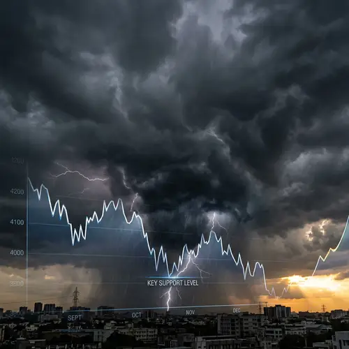 Stock Market Storm Signals Seasonal Weak Period - Bright End-of-Year Melt-Up