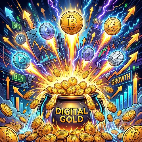 Intense Growth of Digital Currency - Vibrant Crypto Market Rise