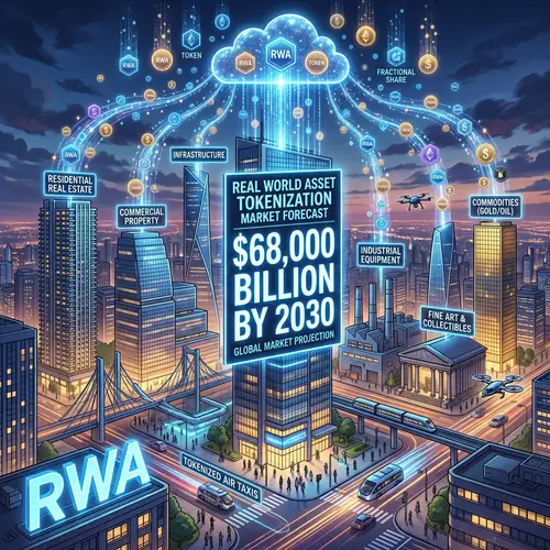 Real World Asset Tokenization: $68,000B Market 2030