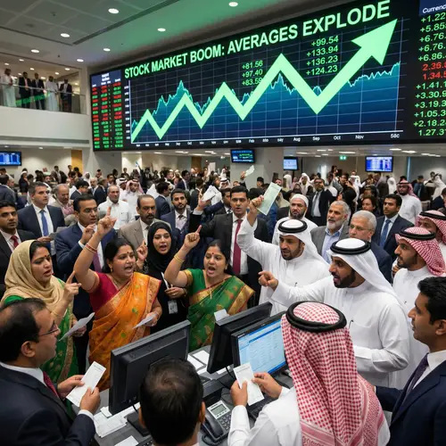 Diverse Stock Market Scene: Buy Stocks as Values Soar