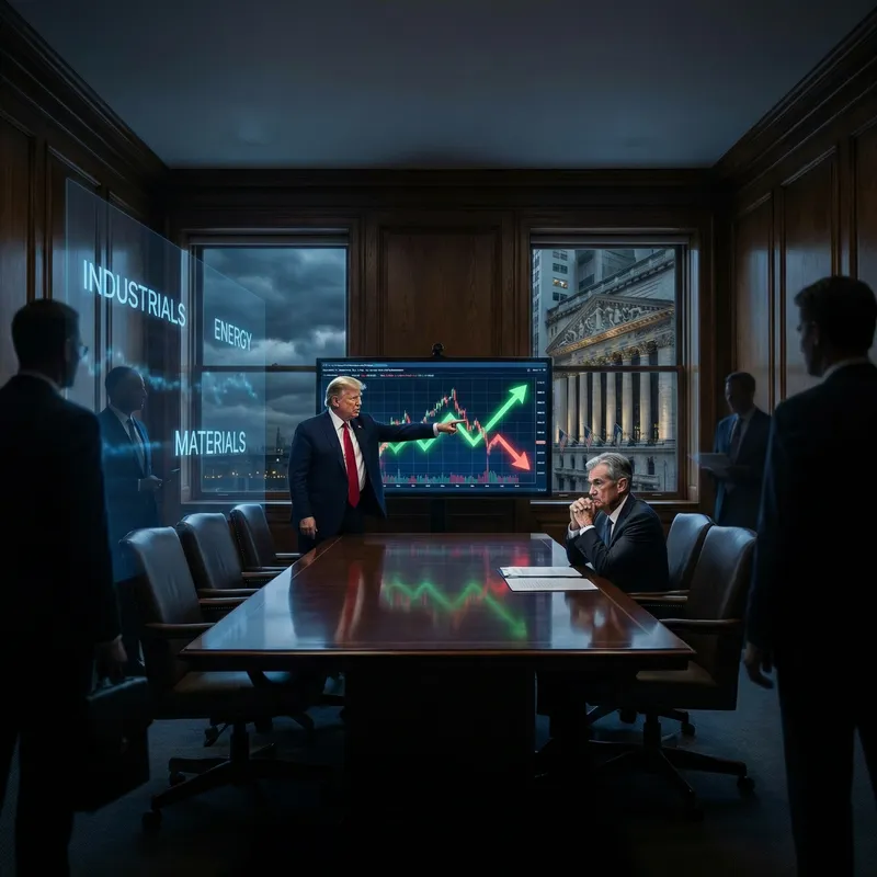 High-Stakes Financial Tensions in Dimly Lit Boardroom