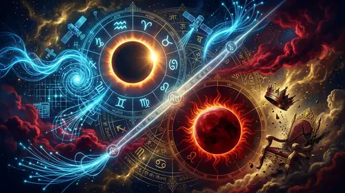 Epic Vedic Astrology Eclipse Cycle Illustration