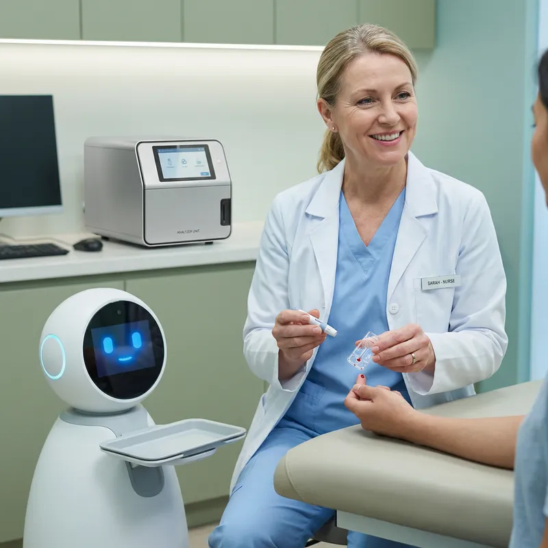 Cutting-Edge Blood Analysis System with Advanced Care Technology Cutting-Edge Blood Analysis System with Advanced Care Technology