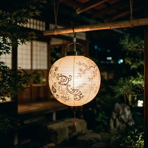 Japanese Paper Lantern: Traditional Art Illuminated