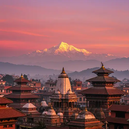 Captivating Kathmandu Mornings: Temples & Himalayas