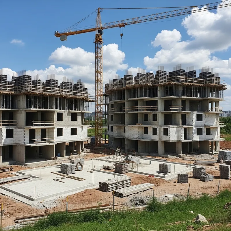 Construction Project Progress: Blocks A & B Update