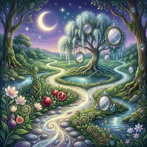 Symbolic Scenic Representation of Fertility and Self-Awareness