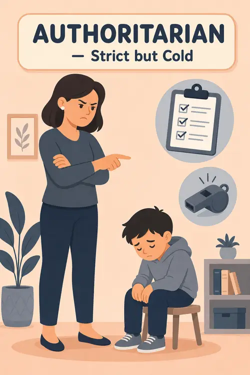 Authoritarian Parenting Illustrated: A Visual Guide