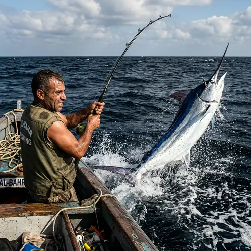 Epic Deep Sea Fishing Battle: Man vs Marlin