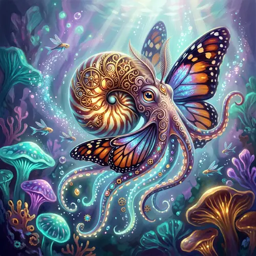 Imaginative Hybrid Fusion Artwork for Artists