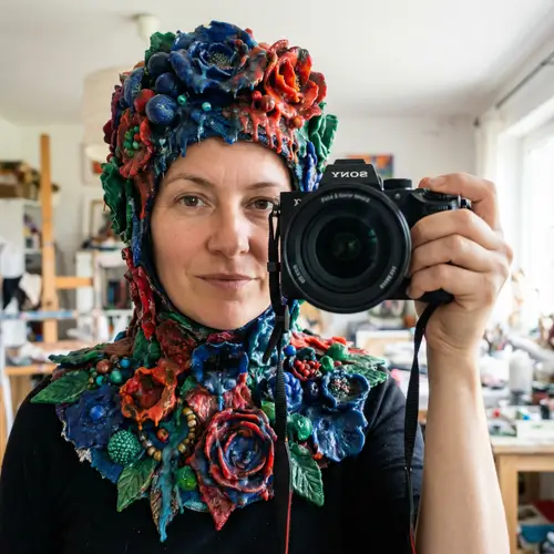 Ultra Photo-Realistic Portrait of a 40-Year-Old Woman