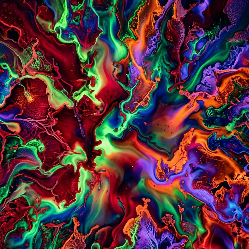 Explore Chemical Exposure: Abstract Artistic Display