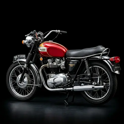 1969 Triumph Bonneville T120R Motorcycle - Vintage Design