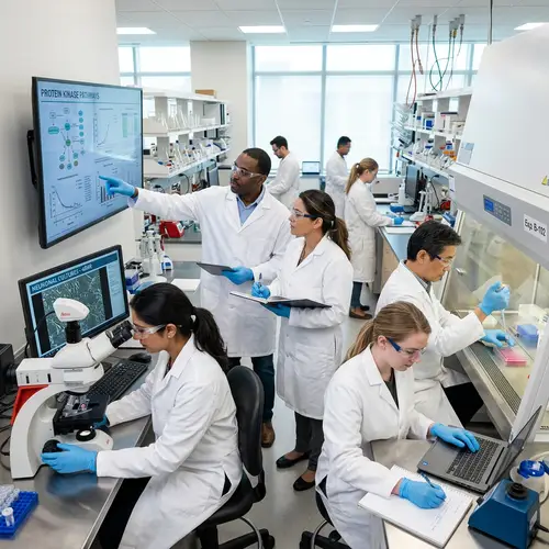 Professional Scientific Research in a Modern Lab