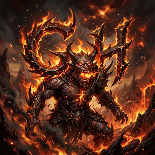 Furiously Intense Symbol Design GH