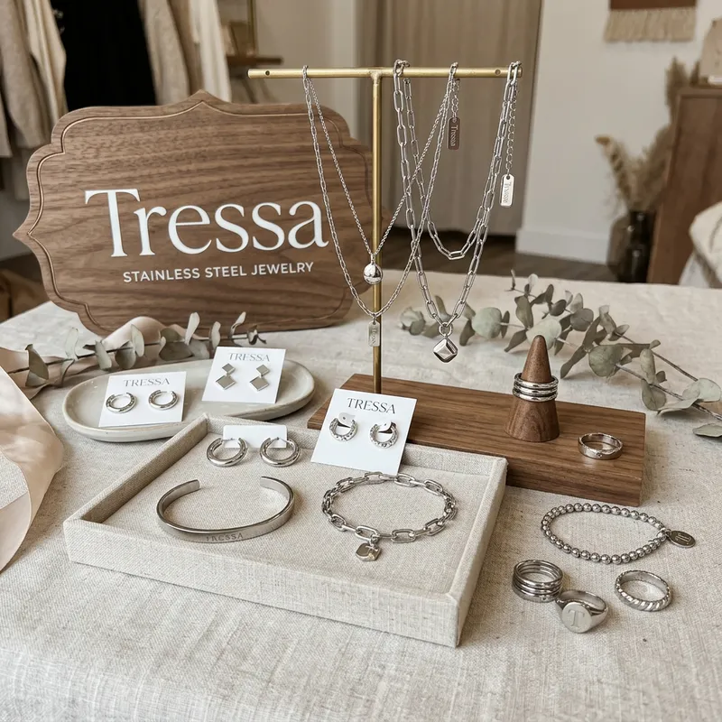 Tressa Stainless Steel Jewelry Collection Tressa Stainless Steel Jewelry Collection