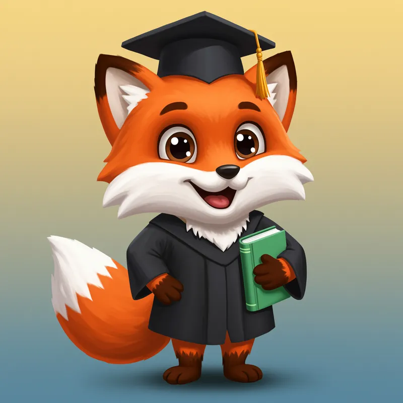 Redington Learning Academy Cartoon Mascot Design