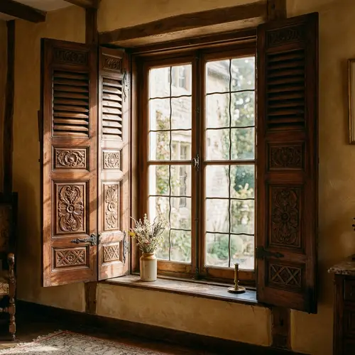Classic Elegance: High-Quality Wooden Shutters | Website Name