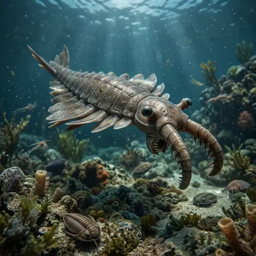 Ultra Realistic Ancestral Anomalocaris