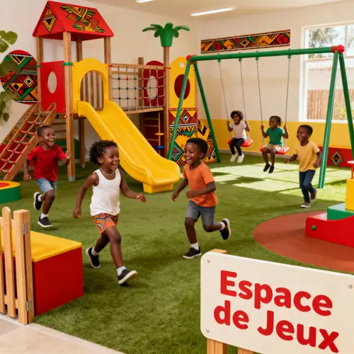 Play Area for Black Children