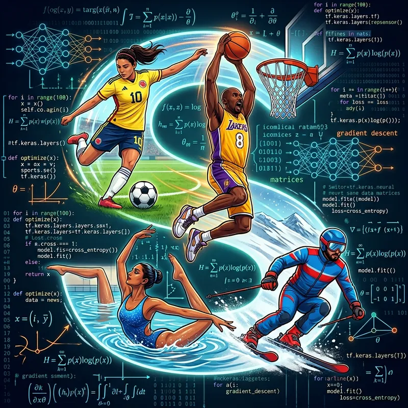 Sports and AI Fusion: S as Visual Metaphor