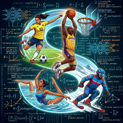 S Sports and Artificial Intelligence Fusion | Visual Metaphor