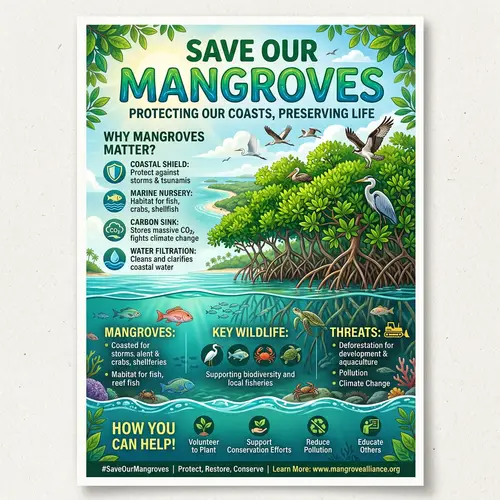 Save Our Mangroves: Protect Coastal Ecosystems