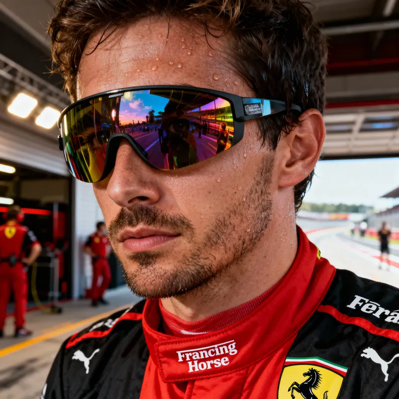 Ultra Realistic F1 Scuderia Ferrari Driver Portrait