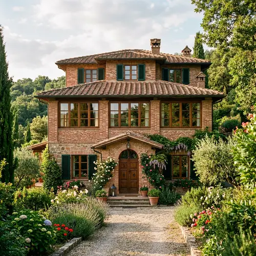 Elegant Rustic Villa in Lush Landscape | Luxury Accommodation