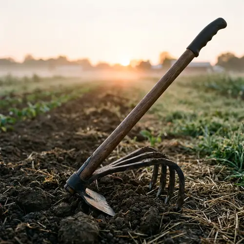 Premium Handheld Tiller for Efficient Soil Preparation