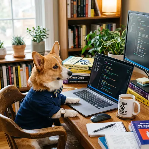 Programmer Corgi: A Cute Coding Companion