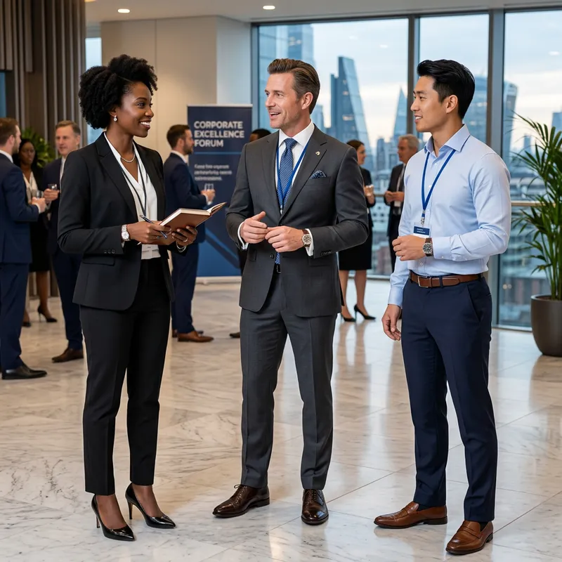 Stylish Business Attire for Men and Women | Contemporary Dress Selection