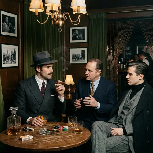 Transform Your Photo into Mafia Style