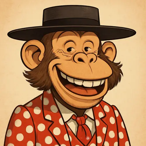 Funny Andalusian Monkey Mascot Design