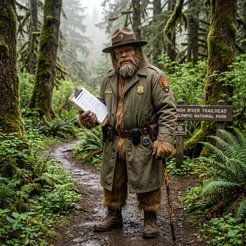 Yeti Forest Ranger in Olympic National Park