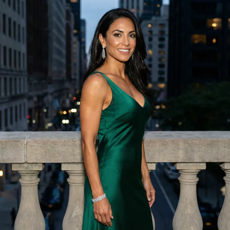 Jennifer Lopez Stunning in Vibrant Gown | Glamorous Makeup & Jewelry