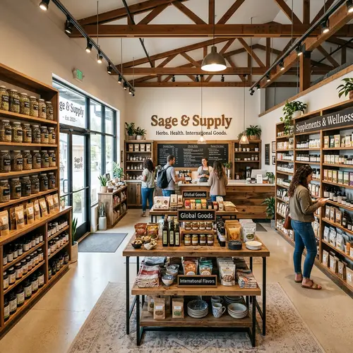 Sage & Supply: Rustic Modern Retail Design