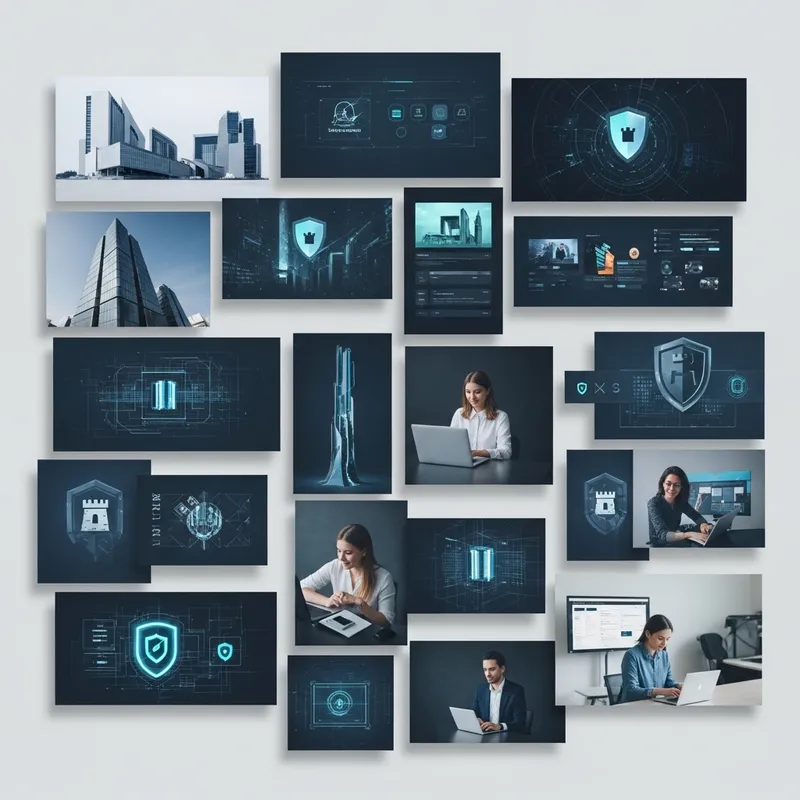 Modern Web Development School Moodboard