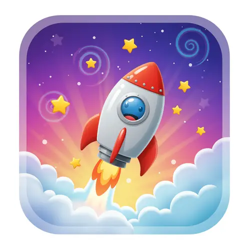 KidSpace - Fun App Icon for Kids