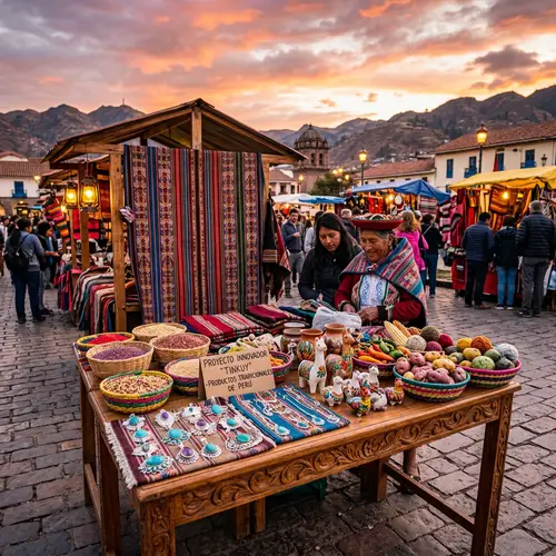 Innovative Project Showcasing Traditional Peruvian Goods