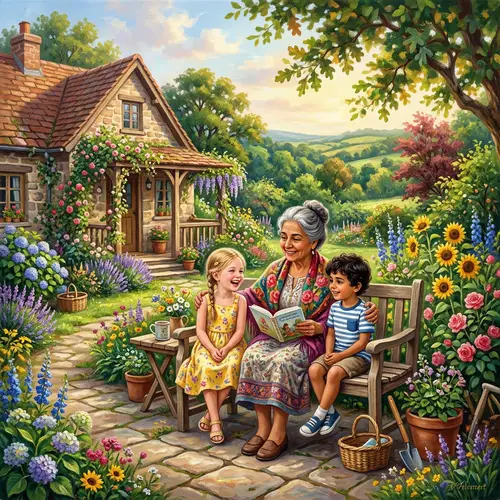 Charming Homestead: Family Moments in Nature