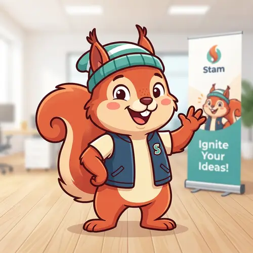 Memorable Cartoon Brand Mascot Design