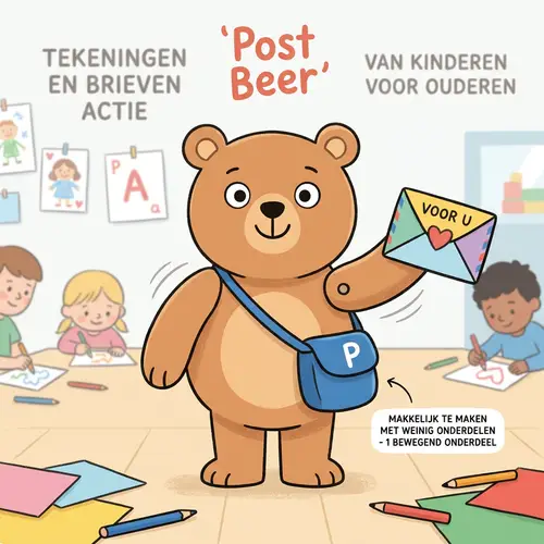 Easy-to-Make Mascot for Kids' Letter Initiative