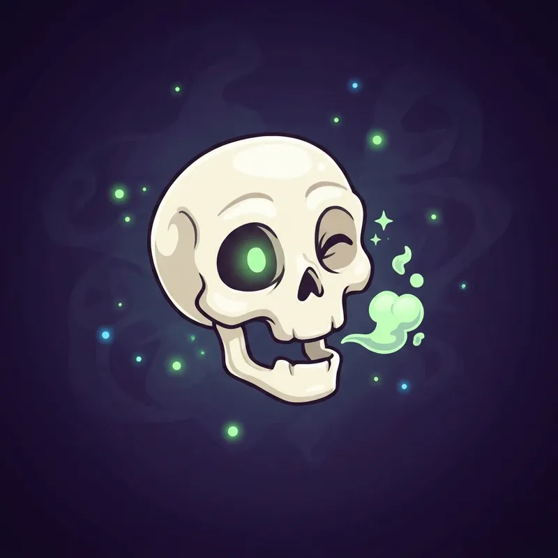 Skull GIF Animation: Create a Spooky Motion