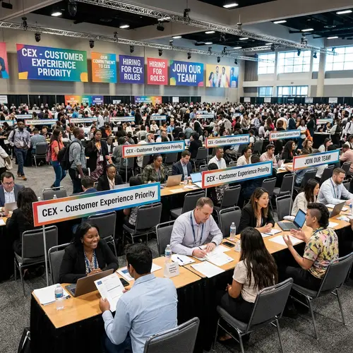 High Volume Hiring with CEX as Top Priority